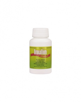 INULÍN + VITAMIN C 80 tablet inulín, vláknina, zácpa, průjem