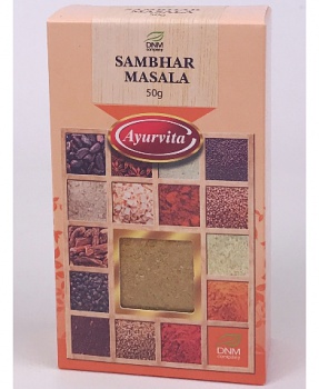 SAMBHAR MASALA 50g sambhar masala, indická kuchyně, kari, luštěniny, zelenina