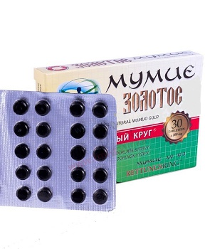ZLATÉ MUMIO 30 tablet rekonvalescence, mumio